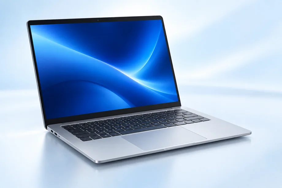 Notebook em um ambiente de tecnologia